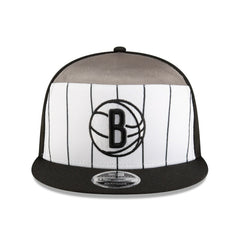 Brooklyn Nets 2025 NBA Tip Off Split Panel 9FIFTY Snapback Hat Discount