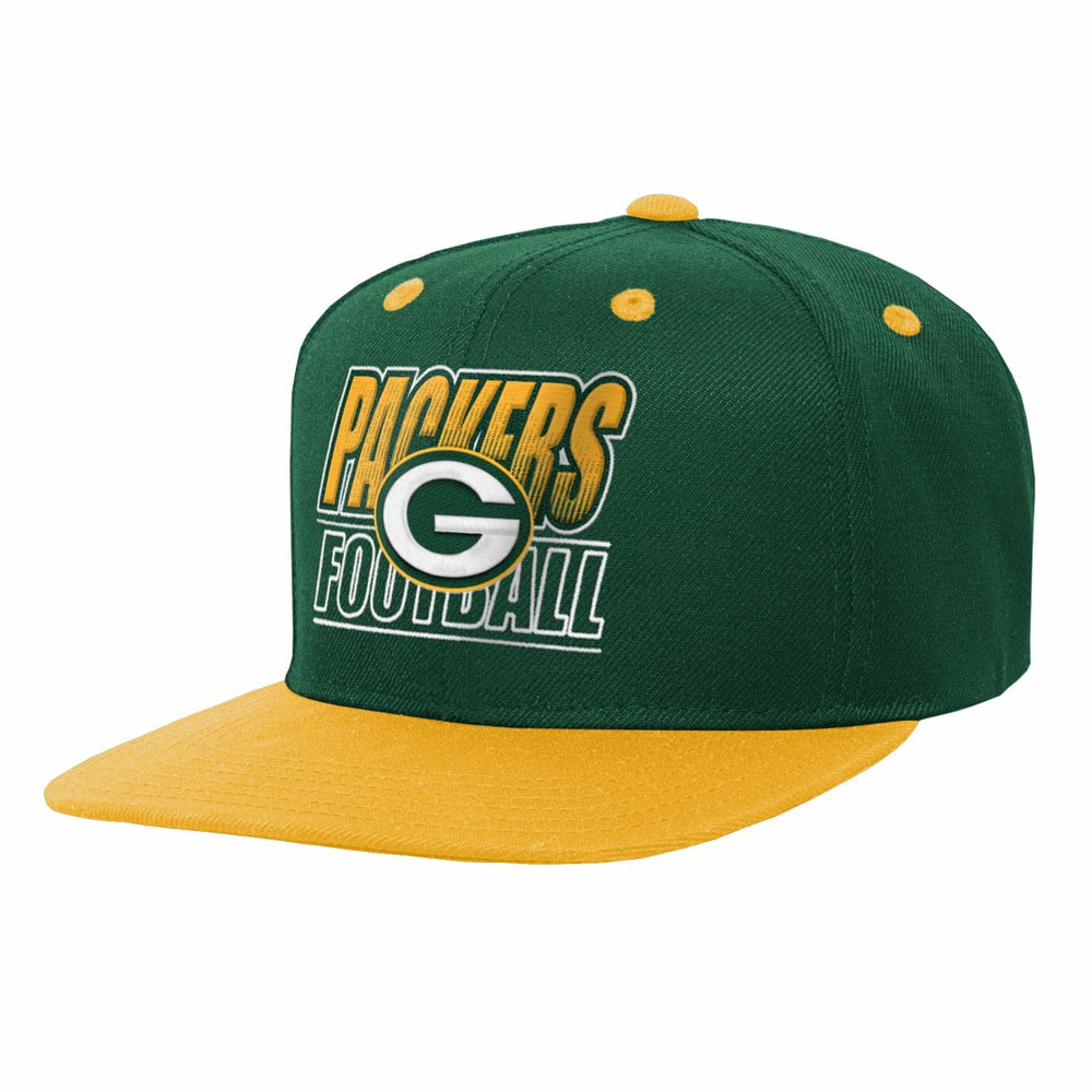 Green Bay Packers Outerstuff Youth Team Gradient Deadstock Snapback Hat