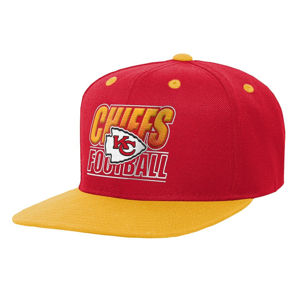 Kansas City Chiefs Outerstuff Youth Team Gradient Deadstock Snapback Hat