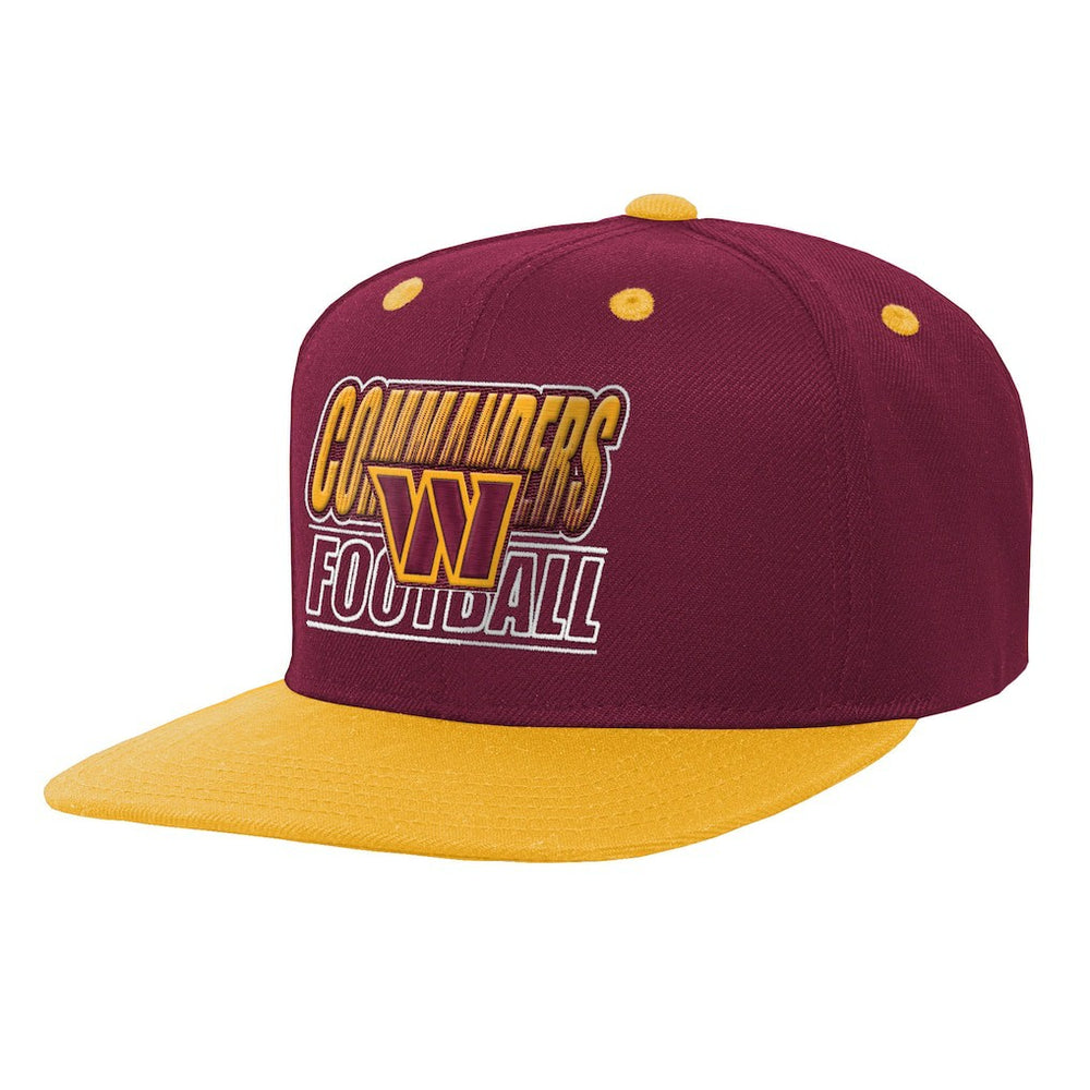 Washington Commanders Outerstuff Youth Team Gradient Deadstock Snapback Hat