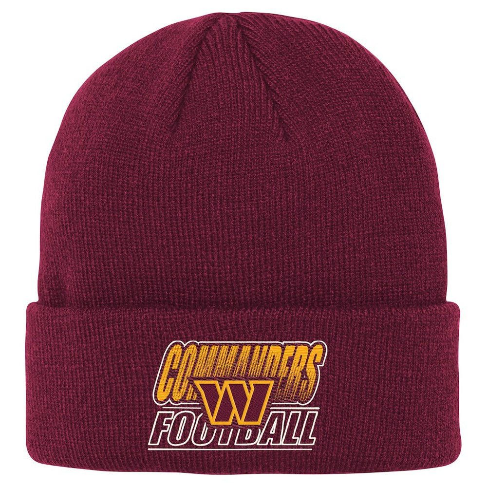 Washington Commanders Outerstuff Youth Team Gradient Cuffed Knit Hat