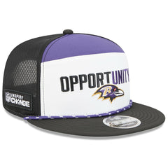 Baltimore Ravens New Era 2025 Inspire Change Split Panel 9FIFTY Snapback Hat