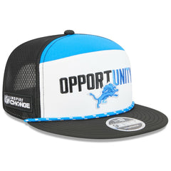 Detroit Lions New Era 2025 Inspire Change Split Panel 9FIFTY Snapback Hat