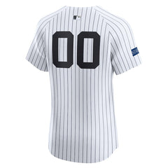 New York Yankees Nike Home Elite Sponsor Patch Custom Jersey | MLB Online