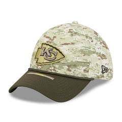 Kansas City Chiefs New Era 2025 Salute to Service 39THIRTY Flex Hat