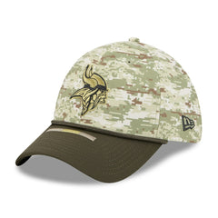 Minnesota Vikings New Era 2025 Salute to Service 39THIRTY Flex Hat