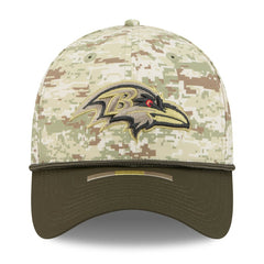 Baltimore Ravens New Era 2025 Salute to Service 39THIRTY Flex Hat