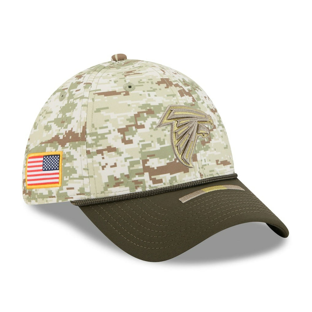 Atlanta Falcons New Era 2025 Salute to Service 39THIRTY Flex Hat