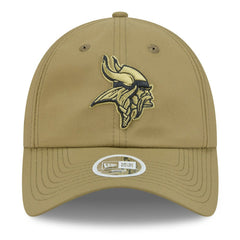 Minnesota Vikings New Era Women's 2025 Salute to Service Pony Tail Adjustable Hat