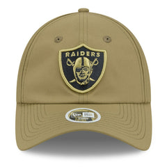 Las Vegas Raiders New Era Women's 2025 Salute to Service Pony Tail Adjustable Hat