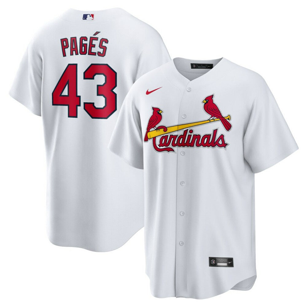 Pedro Pagés St. Louis Cardinals Nike Home Replica Jersey | MLB US