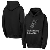 San Antonio Spurs Outerstuff Youth Back To The Basics Hoodie Outlet