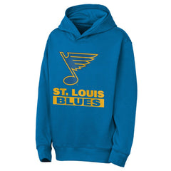 St. Louis Blues Outerstuff Youth Back to Basics Hoodie On Sale