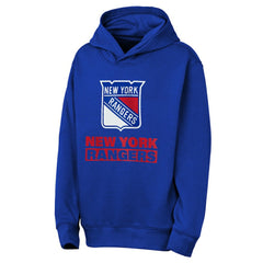 New York Rangers Outerstuff Youth Back to Basics Hoodie Discount