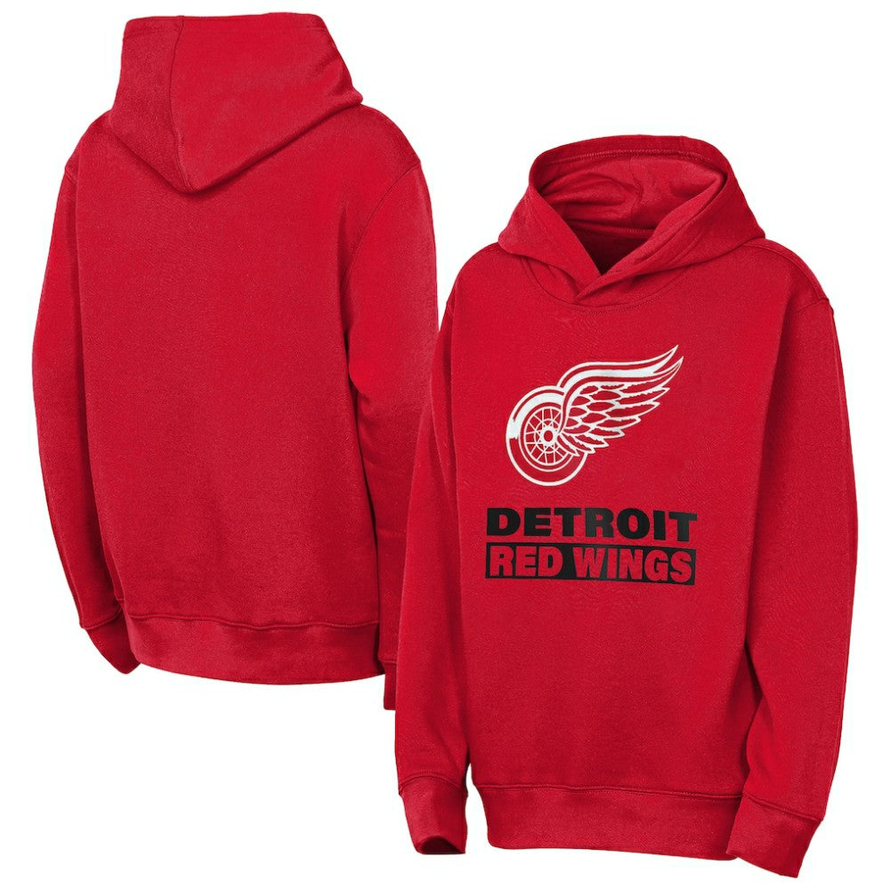 Detroit Red Wings Outerstuff Youth Back to Basics Hoodie Online