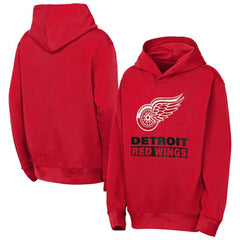 Detroit Red Wings Outerstuff Youth Back to Basics Hoodie Online