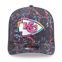 Kansas City Chiefs New Era 2025 NFL Crucial Catch A-Frame 9FIFTY Snapback Hat