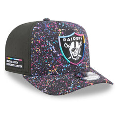 Las Vegas Raiders New Era 2025 NFL Crucial Catch A-Frame 9FIFTY Snapback Hat