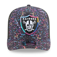 Las Vegas Raiders New Era 2025 NFL Crucial Catch A-Frame 9FIFTY Snapback Hat
