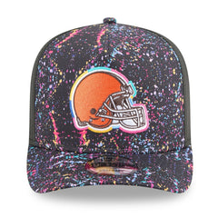 Cleveland Browns New Era 2025 NFL Crucial Catch A-Frame 9FIFTY Snapback Hat