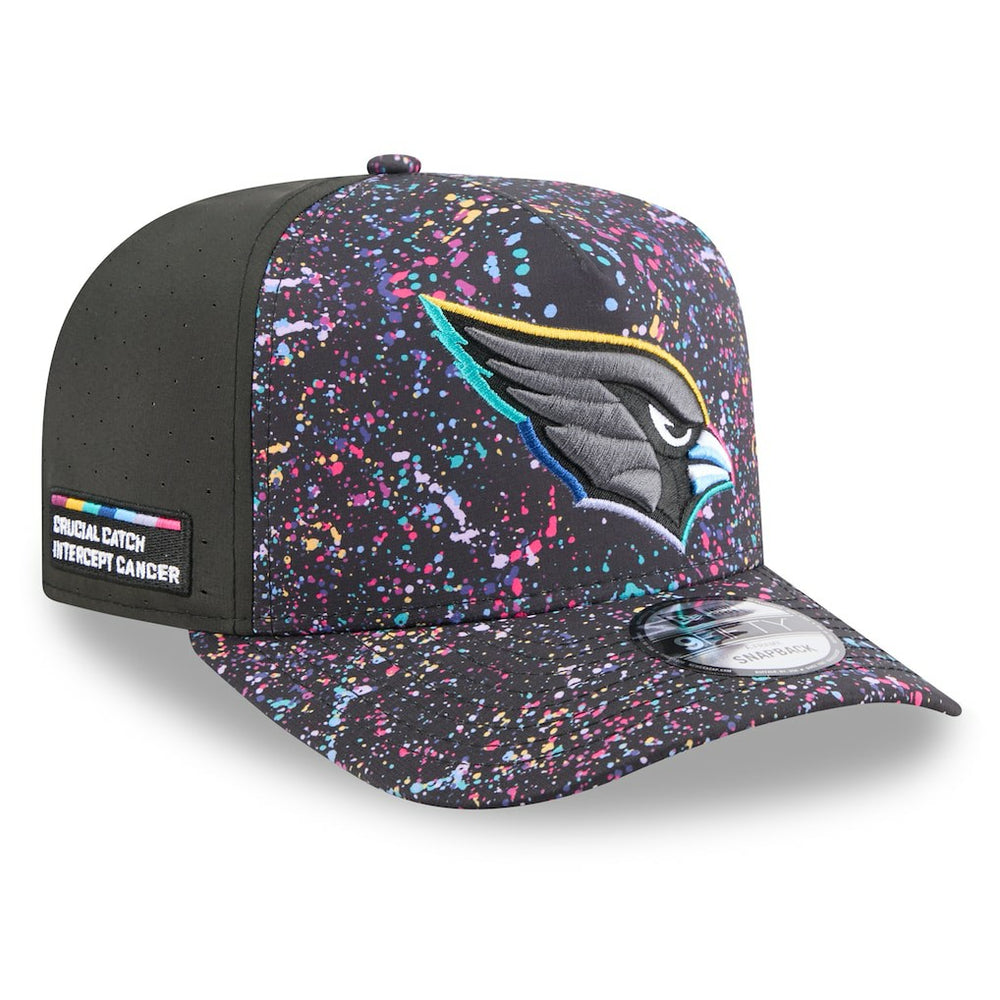 Arizona Cardinals New Era 2025 NFL Crucial Catch A-Frame 9FIFTY Snapback Hat
