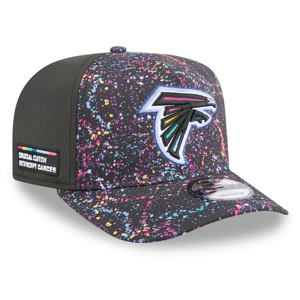 Atlanta Falcons New Era 2025 NFL Crucial Catch A-Frame 9FIFTY Snapback Hat