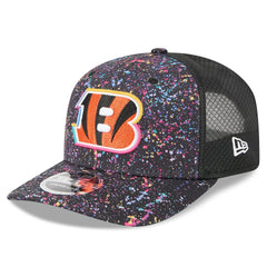 Cincinnati Bengals New Era 2025 NFL Crucial Catch 9SEVENTY Adjustable Hat