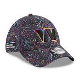 Washington Commanders New Era 2025 NFL Crucial Catch 39THIRTY Flex Hat