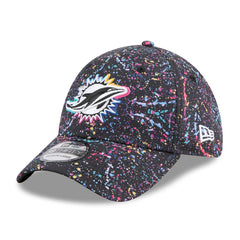 Miami Dolphins New Era 2025 NFL Crucial Catch 39THIRTY Flex Hat