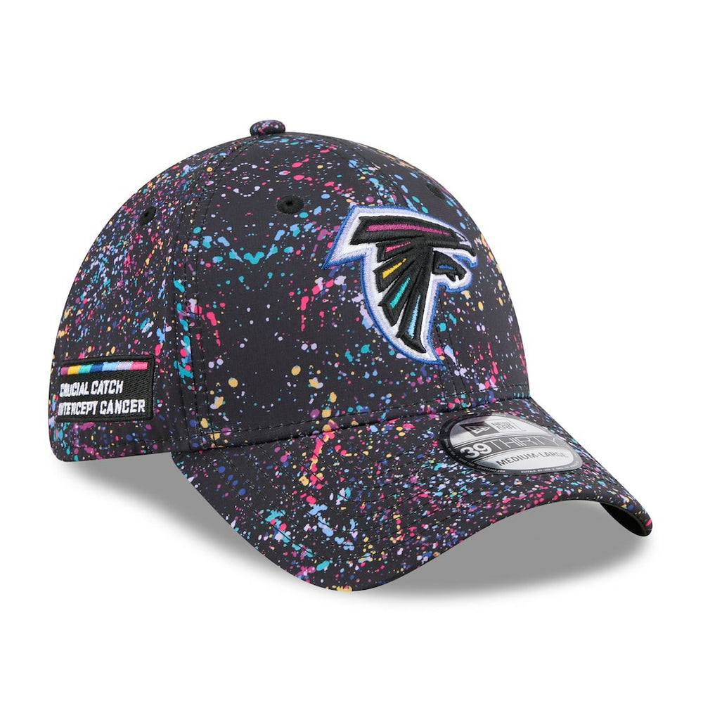Atlanta Falcons New Era 2025 NFL Crucial Catch 39THIRTY Flex Hat
