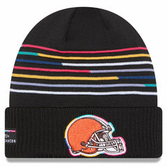 Cleveland Browns New Era 2025 NFL Crucial Catch Cuffed Knit Hat