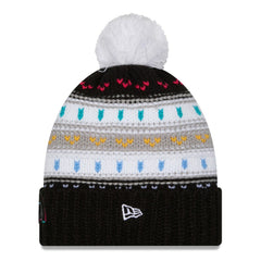 Los Angeles Rams New Era Women's 2025 NFL Crucial Catch Cuffed Knit Hat with Pom