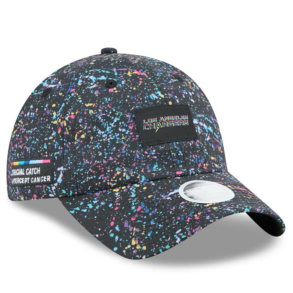 Los Angeles Chargers New Era Women's 2025 NFL Crucial Catch Pony Tail Adjustable Hat