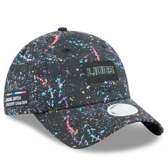 Detroit Lions New Era Women's 2025 NFL Crucial Catch Pony Tail Adjustable Hat