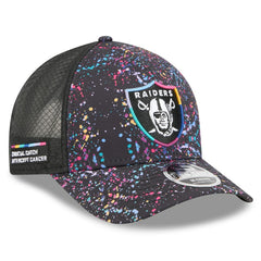 Las Vegas Raiders New Era Youth 2025 NFL Crucial Catch 9FORTY Adjustable Hat