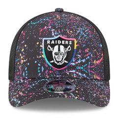 Las Vegas Raiders New Era Youth 2025 NFL Crucial Catch 9FORTY Adjustable Hat