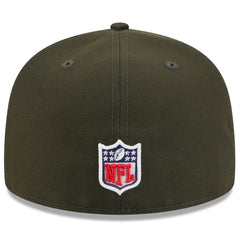New York Jets New Era 2025 Rivalries Collection Sideline Rope 59FIFTY Fitted Hat