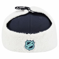 Seattle Kraken New Era Injection Dog Ear Classic Fitted Hat For Sale