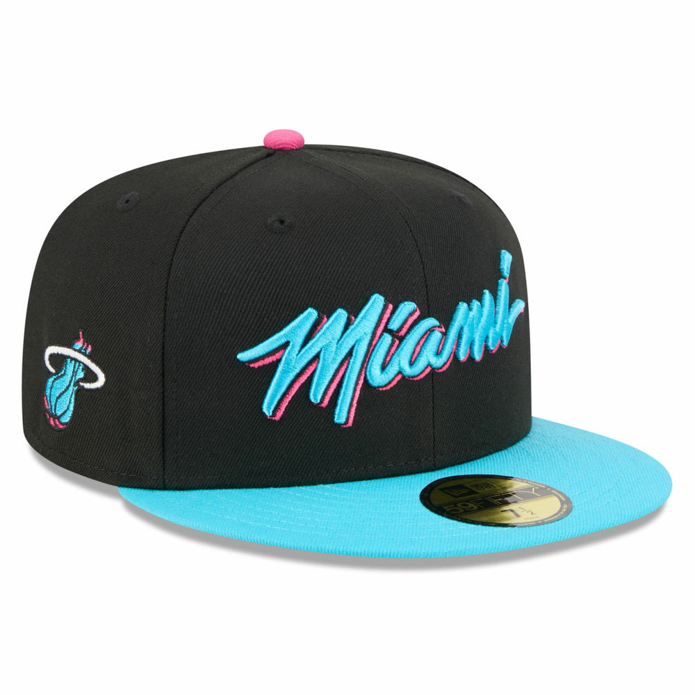 Miami Heat 2025/26 City Edition 59FIFTY Fitted Hat For Sale