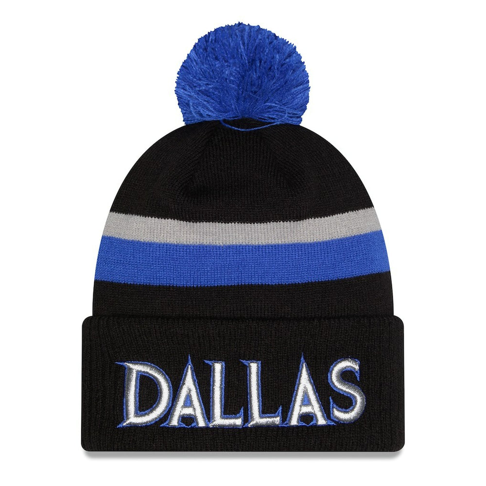 Dallas Mavericks 2025/26 City Edition Cuffed Knit Hat with Pom sale Online