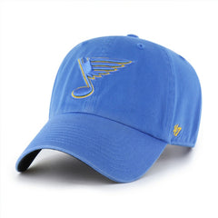 St. Louis Blues '47 Core Logo Clean Up Adjustable Hat For Sale