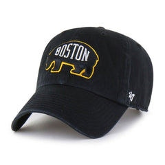 Boston Bruins '47 Alternate Logo Clean Up Adjustable Hat For Sale