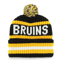 Boston Bruins '47 Bering Cuffed Knit Hat with Pom Discount