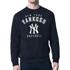 New York Yankees Starter Team Logo Fleece Pullover Sweatshirt | MLB US