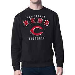 Cincinnati Reds Starter Team Logo Fleece Pullover Sweatshirt | MLB Shop