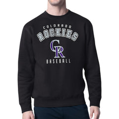 Colorado Rockies Starter Team Logo Fleece Pullover Sweatshirt | MLB Discount