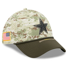Dallas Cowboys New Era 2025 Salute to Service 39THIRTY Flex Hat