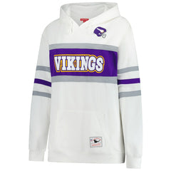 Minnesota Vikings Mitchell & Ness Women's Plus Size Head Coach Throwback Pullover Hoodie