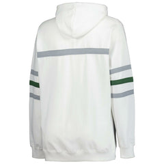 Green Bay Packers Mitchell & Ness Women's Plus Size Head Coach Throwback Pullover Hoodie