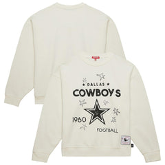 Dallas Cowboys Mitchell & Ness Women's Plus Size Shooting Star Sweatshirt